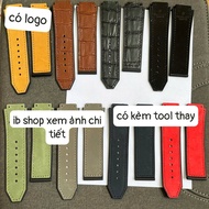 HBT case 42mm blue suede watch strap