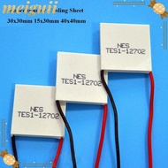 MEIGUII Semiconductor Cooling Sheet, 5 Styles 40x40mm Refrigeration Plate, High Quality 15x30mm TEC1