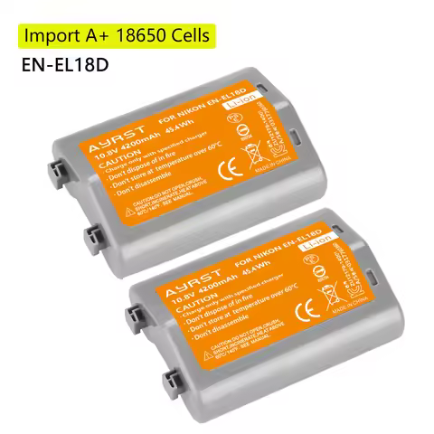 4.2Ah EN-EL18D ENEL18D EL18D Battery for Nikon Z9 D6 D5 D4 D4S Camera for Nikon D800 D850 D500 Batte