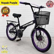 Basikal Nopak Ori Candy V2 Frame Rim Fixie Premium Accessories