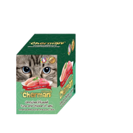Cherman pouch อาหารแมวเปียกเชอร์แมน ยกโหล 12 ซอง ขนาด 85g (85g x 12)