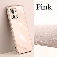 For OPPO F11 A11k F9 A9 A9x A8 A7 A7x A7n A5 F5 A5s A3s K3 K1 Luxury Plating Soft Phone Case Protect