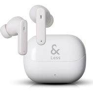 【Direct From Japan】Made in Japan, reliable &Less wireless earphones, white, equipped with Bluetooth 