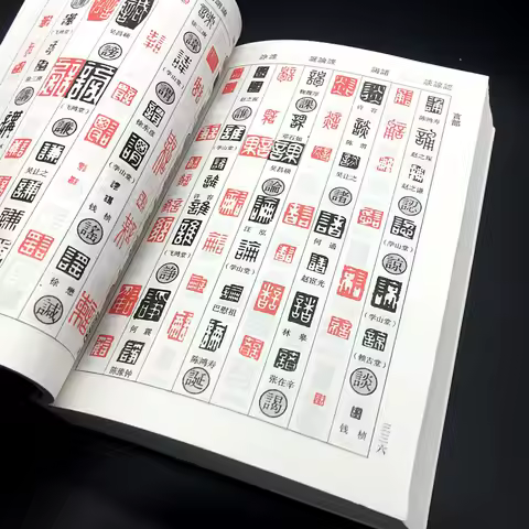 395pages,Seal Carving Dictionary,Learning Chinese Seal Cutting Book,Chinese Calligraphy Book