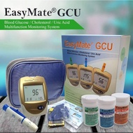 cholesterol test kit EASYMATE GCU 3in1 Multifunction Kit (GLUCOSE, CHOLESTEROL AND URIC ACID TEST) A