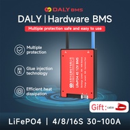 New DALY Hardware BMS LiFePO4 4S 8S 16S 30A-100A(Can be used with active balancer)
