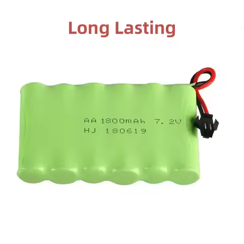 7.2V Rechargeable Battery 1800mAh NiCD AA Batteria for Rc Toys Cars Tanks Robots Upgraded Batteries 