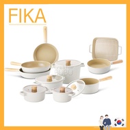 【Malaysia ready stock】☃✖♡BUBU♡ NⓔoFlⓐm BestSeller Fika Cookware Pot Frying Pan Wok