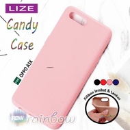 Casing For Oppo A1k Realme C2 Candy Softcase Cesing Hp Silikon Kasing Soft Case Matte Kesing Pink