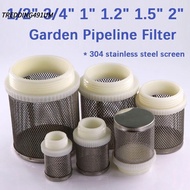 TREDDING491UM 1Pcs Mesh Screen Filter, 304 Stainless Steel Water Pump Fitting Hose Filter, Joint Per