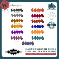 Diamine Inkvent Fountain Pen Ink [50ml] Red Edition (Standard)