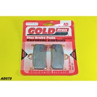 Goldfren Gold Fren AD070 Front Brake Pads for Yamaha MT09 R6 R1M