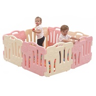 Eduplay คอกกั้นเด็กเกาหลี รุ่นกู๊ด สีชมพูเบส ไซส์ L (SR-7304PKBG-L) ผลิตและนำเข้าจากประเทศเกาหลีแท้