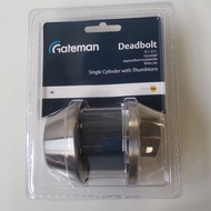 Yale Gateman stainless door knob single deadbolt deadlock door lock