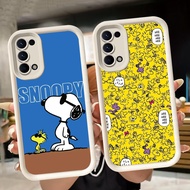 Soft Casing for OPPO A95 A92 A94 Reno 5 4 A74 A54S A72 A52 A16s A16 6 A55 5G White Q43 Woodstock