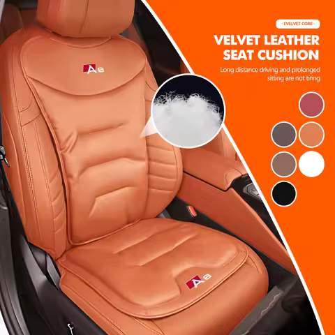 For Audi Car Seat Cushion Covers Winter Velvet Pads Auto Accessories A3 A4 A6 A5 A1 A8 Q8 Q2 A7 Quat