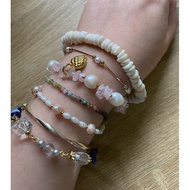 /Update October 19/ Shoujo girl bracelets, Japanese bracelets (pearls, stones, real phales, etc.)