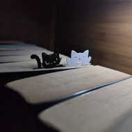 [Home and Gadgets] Set of 4 cat bookmarks for novel and books