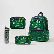 [NEW] Australia smiggle Green Dinosaur School Bag, smiggle Green Control Pencil Case Water Bottle