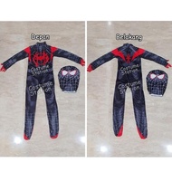 Spiderman Into The Spider Verse Costume/Costume Miles Morales Boys