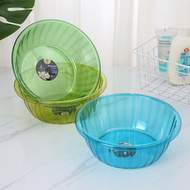 Thickened transparent washbasin household plastic washbasin student dormitory BASIN / BESEN PLASTIK / BASIN / BUCKET