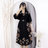 Kemeja Tunik Jumbo Woolpeach Import