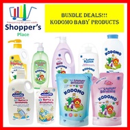 Kodomo Baby Products  Laundry Detergent Refill 1000ml/Extra Care Refill 1000ml/Softerner Refill 800ml/Shampoo 750ml