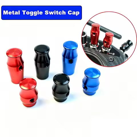 1 Piece RC Transmitter Metal Toggle Switch Cap for Radio Controller FrSky X9D X18 X20 RadioMaster Ju