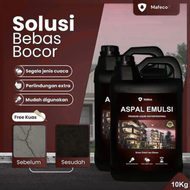 Aspal Cair Emulsi Anti Bocor 10Kg – Pelapis Dak/Atap/Kolam – Waterproof Bukan Aquaproof/Sika/Nodrop