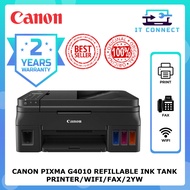 CANON PIXMA G4010 REFILLABLE INK TANK PRINTER/WIFI/FAX/2YW *READY STOCK*
