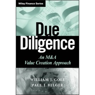 [100% Original Books] - Due Diligence - An M&A Value Creation Approach by William J. Gole (US editio
