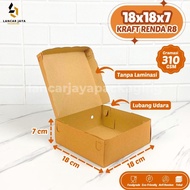 Rice Box R6 R8 R10K R10B Food Packaging Snack Cake 22X22X7 20X20X7 18X18X7 15.5X15.5X6.5 Cm ||