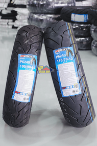 ยาง HELIOS GP901 ใส่ HONDA LEAD ยางหน้าแก้มเตี้ย คู่ละ 1,900฿ (ยางปี 25)