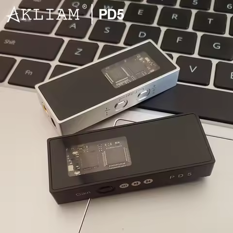 AkLIAM PD5 AK4493 USB Dongle Dac & Amp Portable USB Dac & Amp 4.4mm Balanced & 3.5mm Headphone Ampli