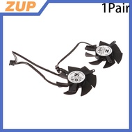 ZUP 1 Pair FS1250-S2053A 0.19A GPU VGA Video Cooler Graphics Card Fan For GTX 1650 1630 GTX1650 D6 O