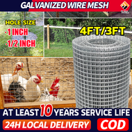 Galvanized Welded iron wire mesh 1''x 1'' 1'' x 1/2'' Welded Wire Fence roll cyclone wire mesh Door 