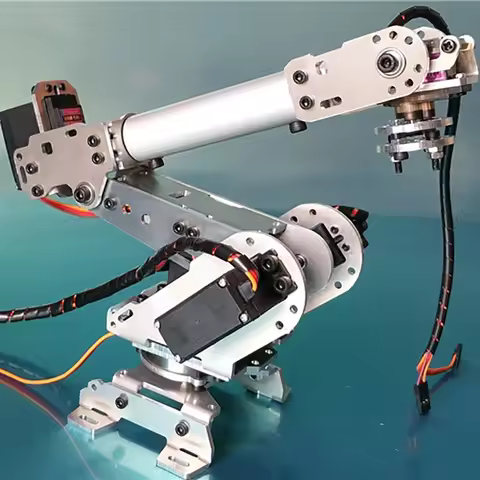 Multi-Dof Robot Arm Abb Industrial Manipulator Claw Gripper with MG996R for Arduino Robot DIY Kit to