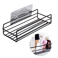 Rak Susun Barang | Bathroom Shelves Storage Organizer Iron Wall Toilet Wall-Mounted Free Punching