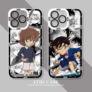 Clear Haibara Ai Conan Cartoon Neighborhood Casing Infinix Note50 Pro5G Smart 8 Plus Hot 40 Pro Smar