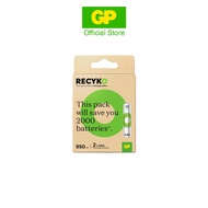 GP ReCyko NiMH 2x AAA 850mAh Rechargeable Battery (New ReCyko 21)