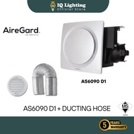 Airegard AS6090 D1 - 4" Exhaust Fan Ventilator [Silent Series] Round Panel Cover /Air Ventilation Ex