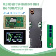 JKBMS V19 PB1A16S10P Active Balance Bms 8S 12S 13S 16S 17S 20S Smart 60A Lifepo4 Li-Ion Lto Battery 