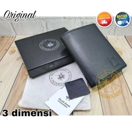 HIKARIHOUSEID | 3D Genuine Leather Men's Wallet | STANDING STANDING | DAVID JONES