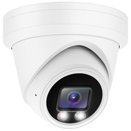 Marquis 5MP 24/7 Full-Color HD TVI/CVI/AHD/CVI Turret Dome CCTV Security Camera, Indoor Outdoor Colo