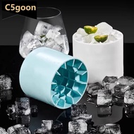 C5GOON Creative Silicone Ice Cube Mold Round Cylinder Ice Bucket Reusable Quick Freeze Diy Ice Maker