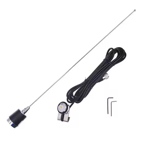 NMO Antenna SDN1 Feeder Combination Set 144-430MHz Feeder NMO Connector Walkie Talkie High Gain Ante