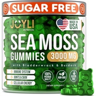 Sea Moss Gummies - Irish Seamoss Gummies for s & Kids - Advanced Superfood Supplement with  Sea Moss