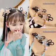 Hanfu Hair Accessories for Girls, Children's Ancient Costume Hair Clips, Chinese Style Bow Hairpins,