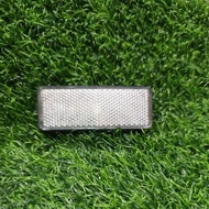 CAHAYA ALBINO white rear light reflection lamp reflector.