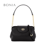 Bonia Black Maura Crossbody Bag